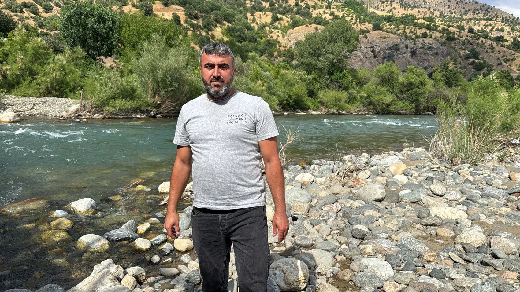 Bingöl'de çayda kaybolan Vedat Karabulut için arama çalışmaları sürüyor