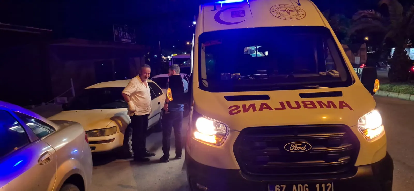 Ereğli’de alkollü adamın bileği bahçe teline sıkıştı