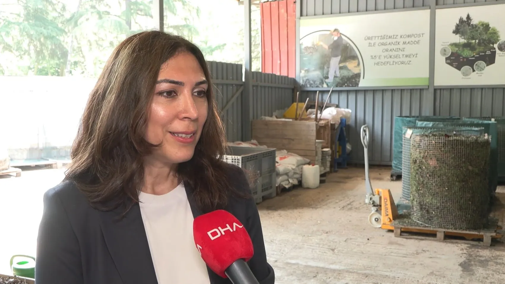 Milli Saraylar bahçelerindeki atıkları doğaya geri kazandırıyor