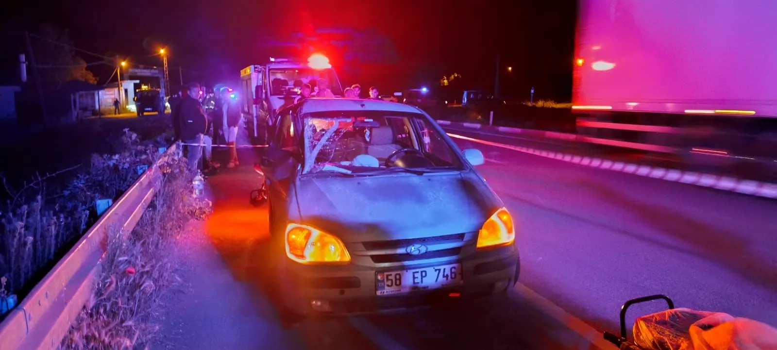 Sivas Suşehri’nde acı kaza 1 kişi hayatını kaybetti