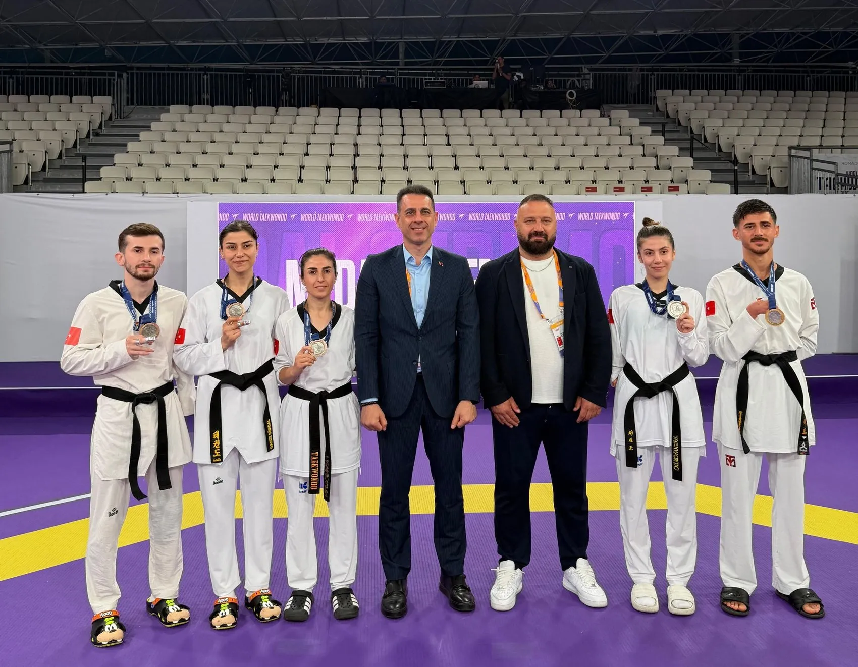 Milli sporcularımız İtalya ve Almanya kürsülerine ambargo koydu