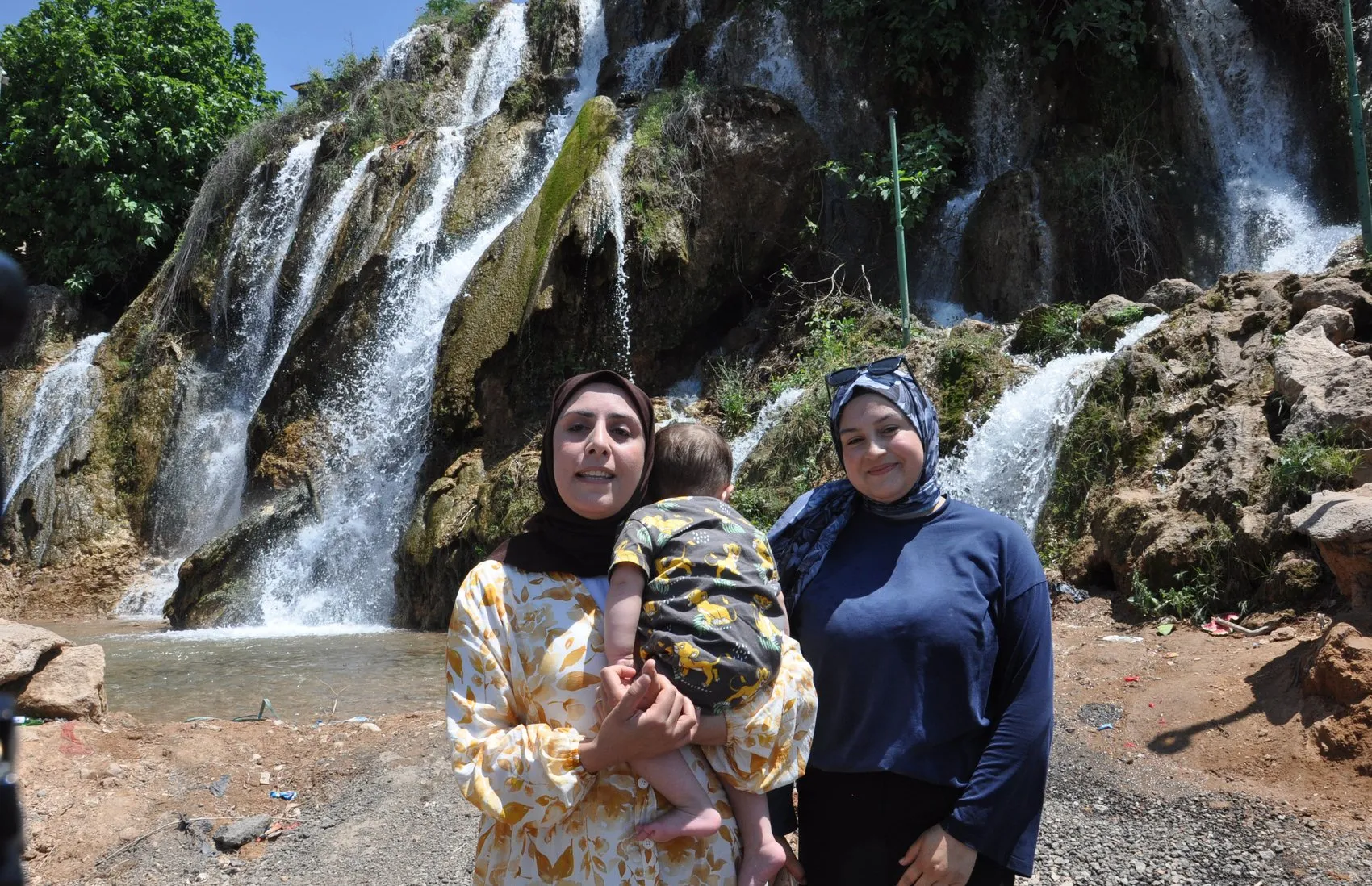Gaziantep’te kuruyan şelale üç yıl sonra suya kavuştu