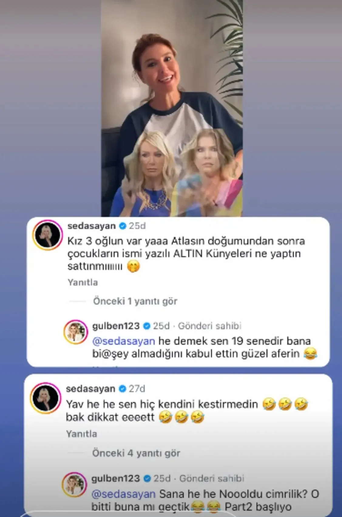Seda Sayan Gülben Ergen e hediye ettiği altın künyenin hesabını sordu! 1