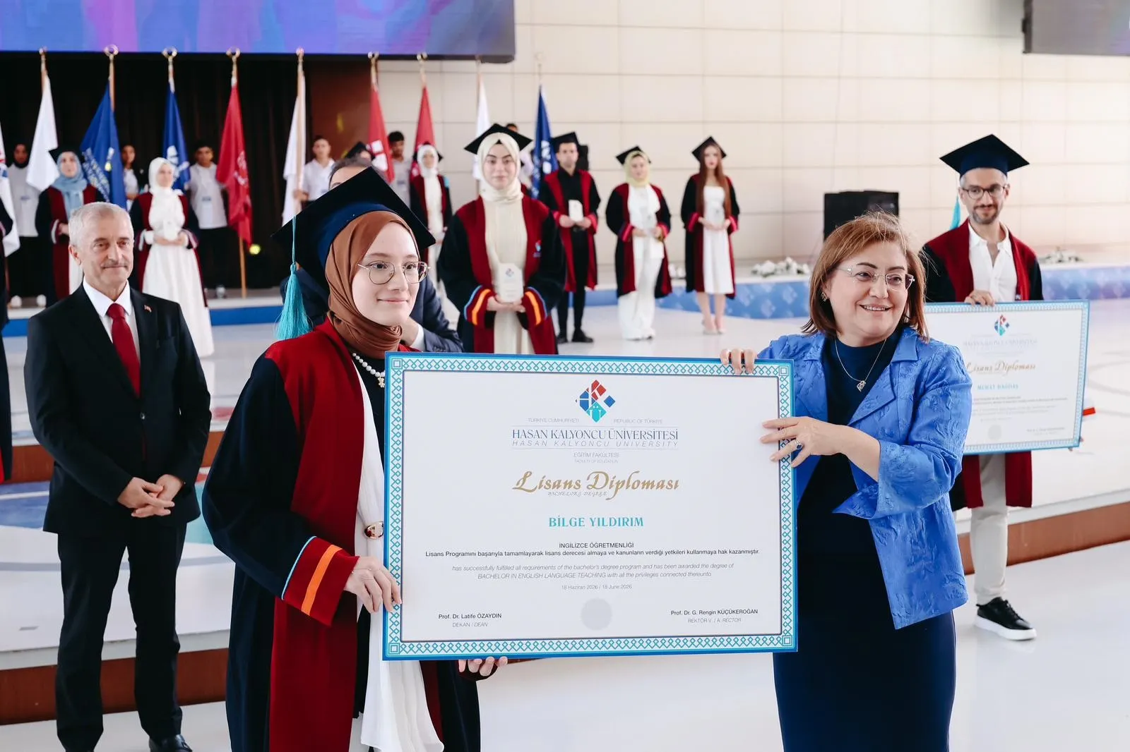 Hasan Kalyoncu Üniversitesi mezunları iş dünyasına adım attı