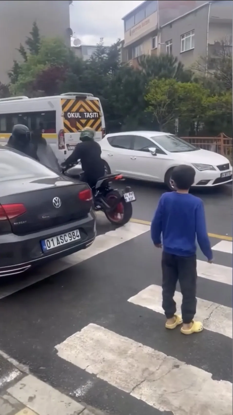Kağıthane trafiğini birbirine katan sürücüye ağır fatura