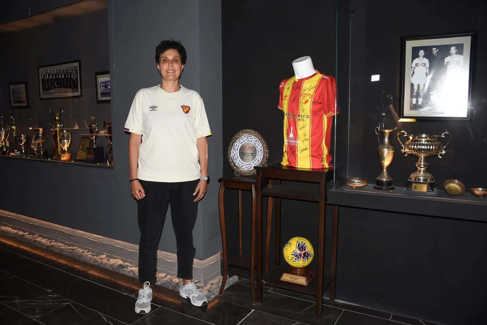 Göztepe'nin emaneti artık Gonca Nahçıvanlı'ya emanet