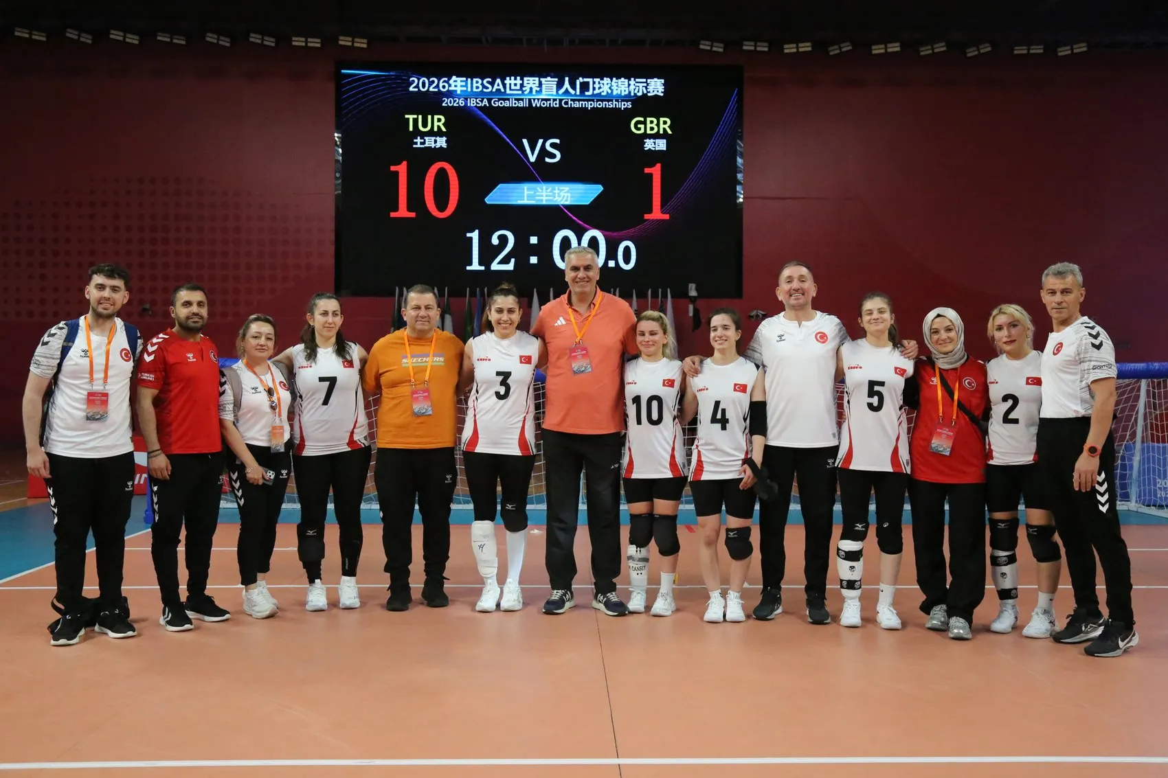 Milli takımlarımız Goalball Dünya Şampiyonası'nda fırtına gibi esiyor
