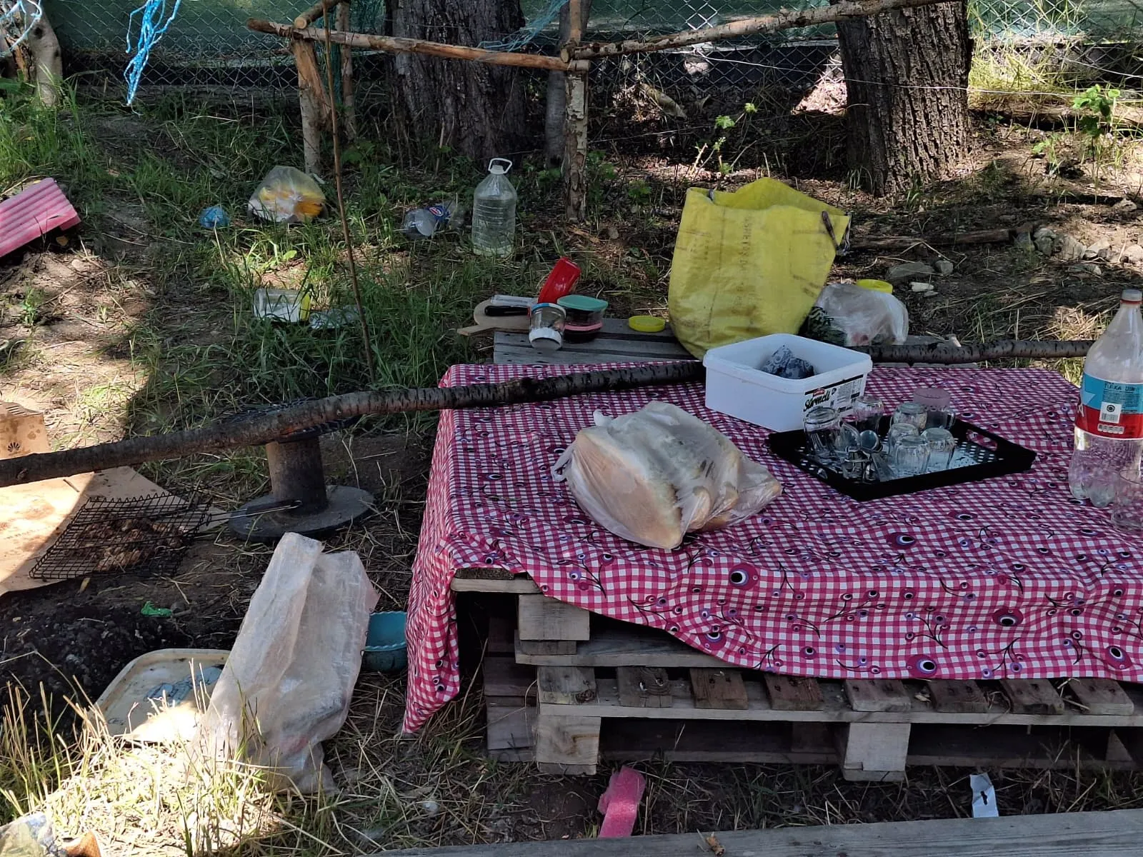 Akyurt'ta piknik faciası Eşini bıçaklayıp kaçtı