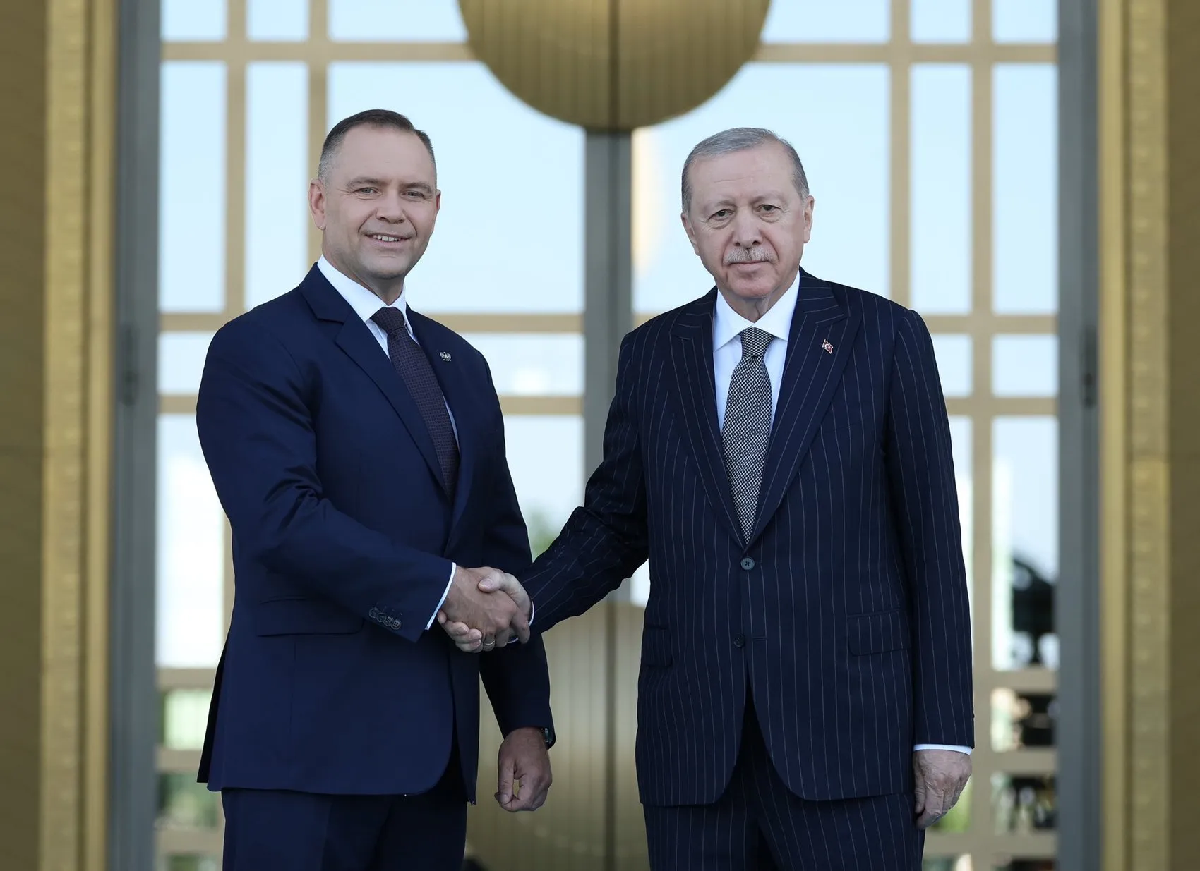 Erdoğan Polonyalı mevkidaşını Beştepe’de ağırladı