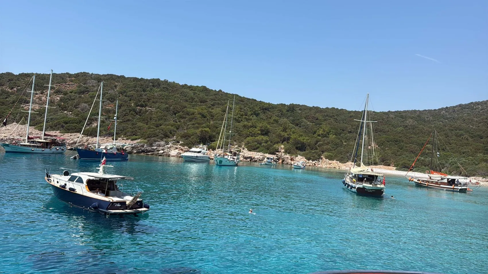 Bodrum koylarında tekne turizmi hareketlendi