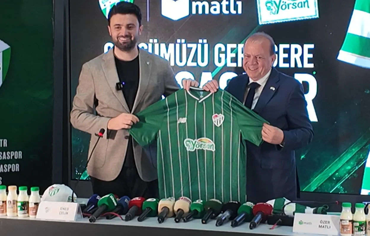 Bursaspor ile Yörsan arasında 70 milyon liralık dev ortaklık