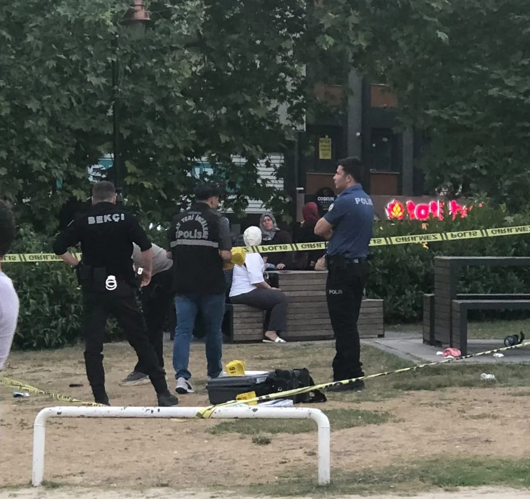 Güngören'de parkta dehşet saçan eş tutuklandı