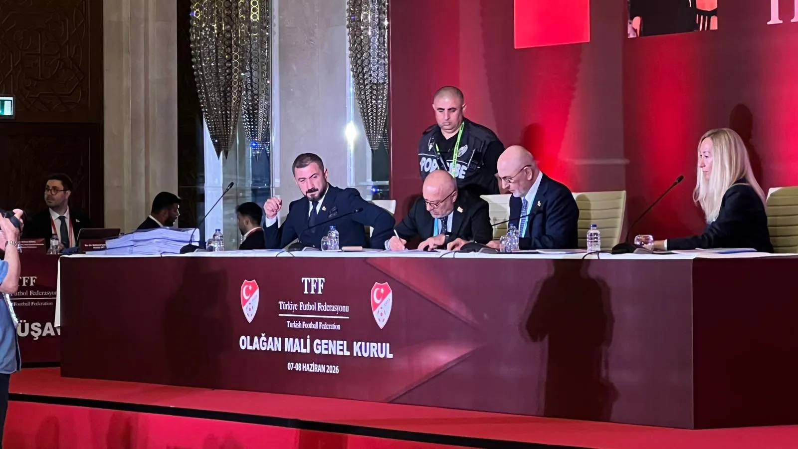 TFF yönetiminden tam destek ve yeni vizyon mesajı