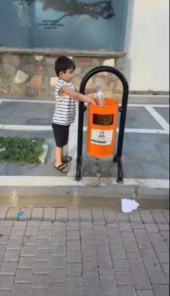 Minik Aras’ın çevre duyarlılığı Kızıltepe’de ödül getirdi
