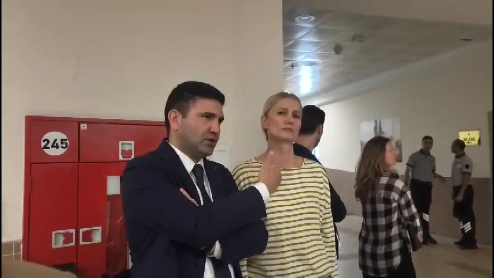 Ümraniyeli futbolcunun davasında gergin anlar
