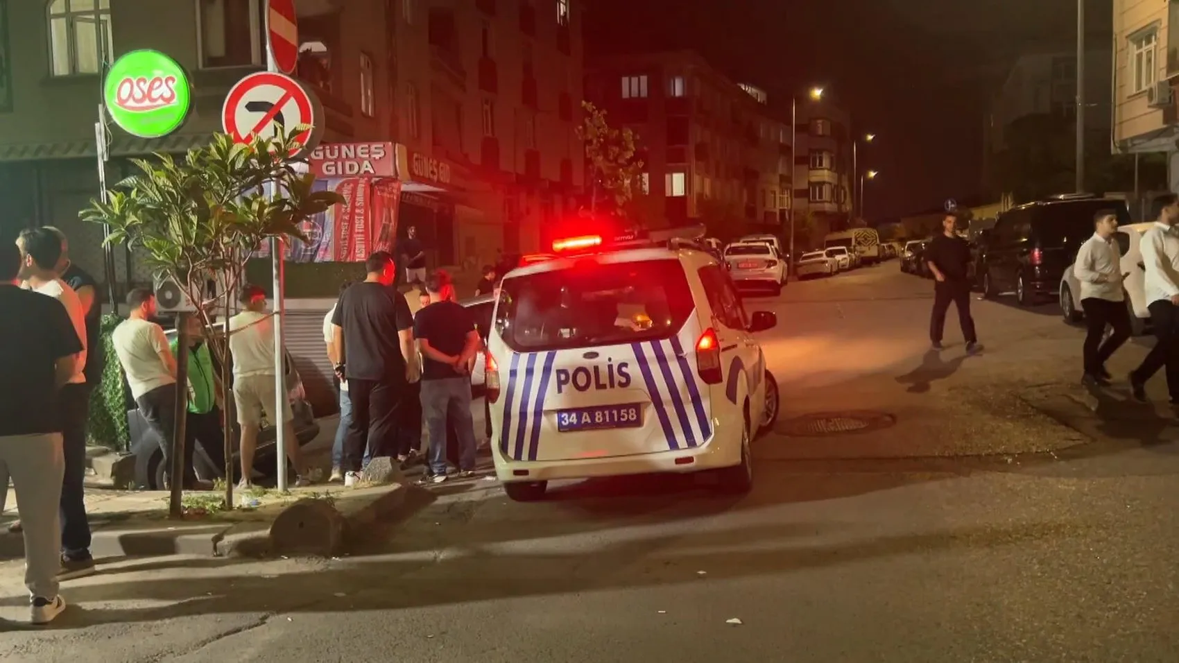 Gaziosmanpaşa sokaklarında gece yarısı silahlı saldırı