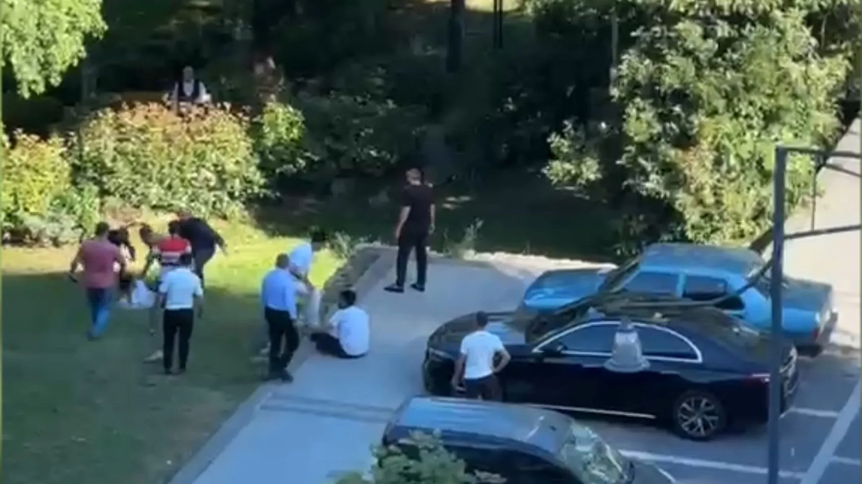 İstanbul sokaklarında şiddet dolu anlar