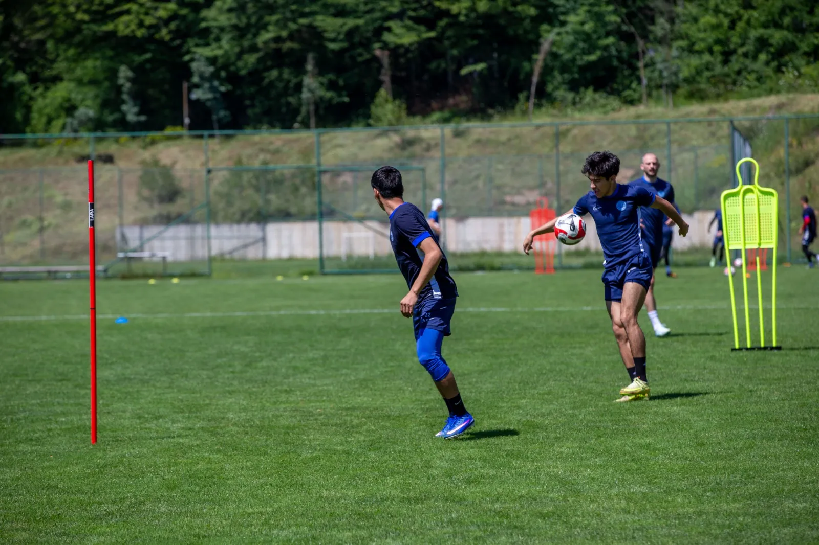 Özbek ekibi yeni sezon için rotayı Bolu'ya çevirdi