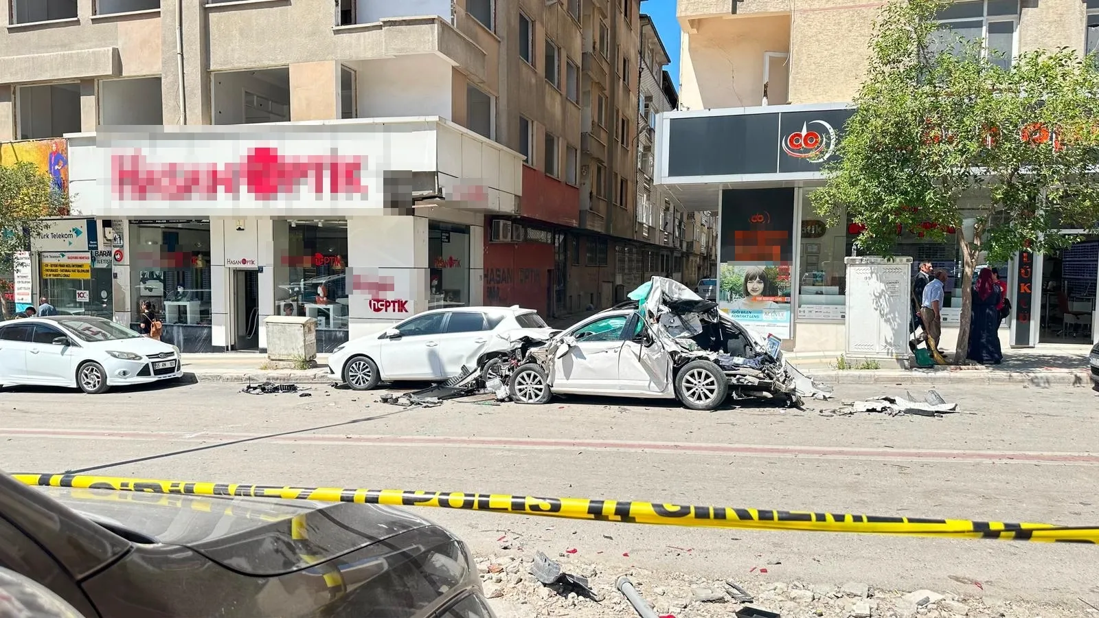 Elazığ’da hafriyat kamyonu trafiği birbirine kattı