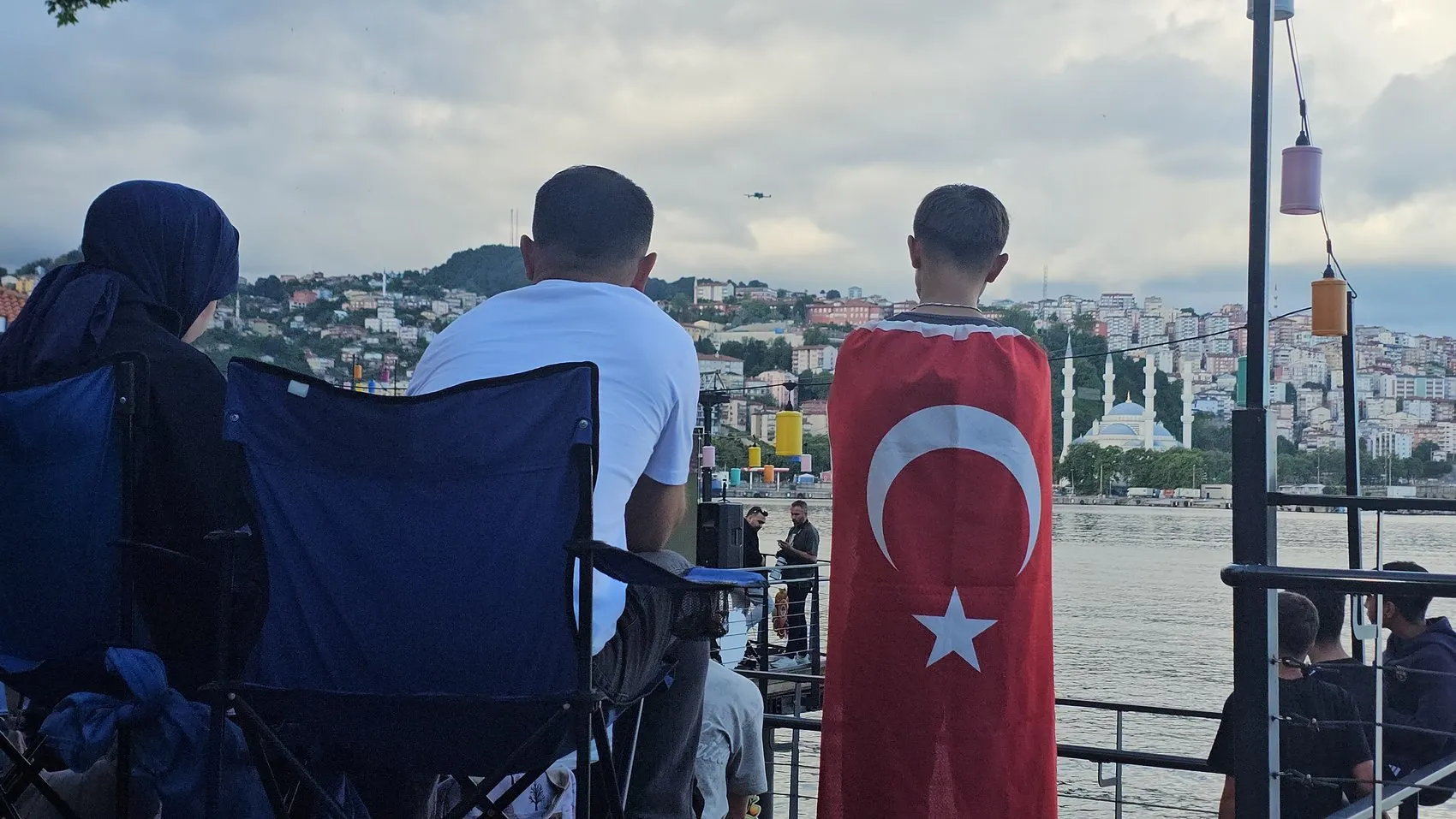 Zonguldak Limanı'nda milli maç heyecanı hüsranla bitti