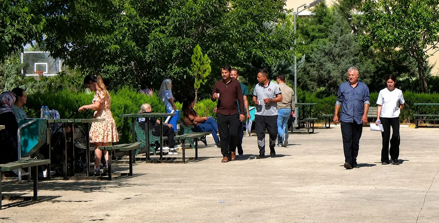 Şanlıurfa’da sınav stresi yaşayan öğrencilere polis desteği
