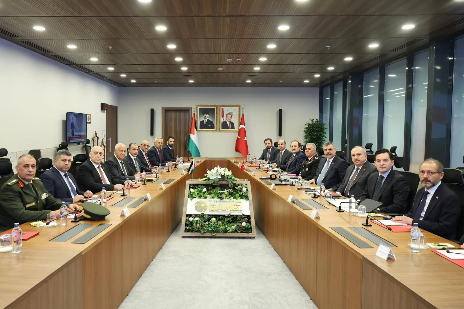 Ankara'da Filistin diplomasisi İçişleri bakanları bir araya geldi