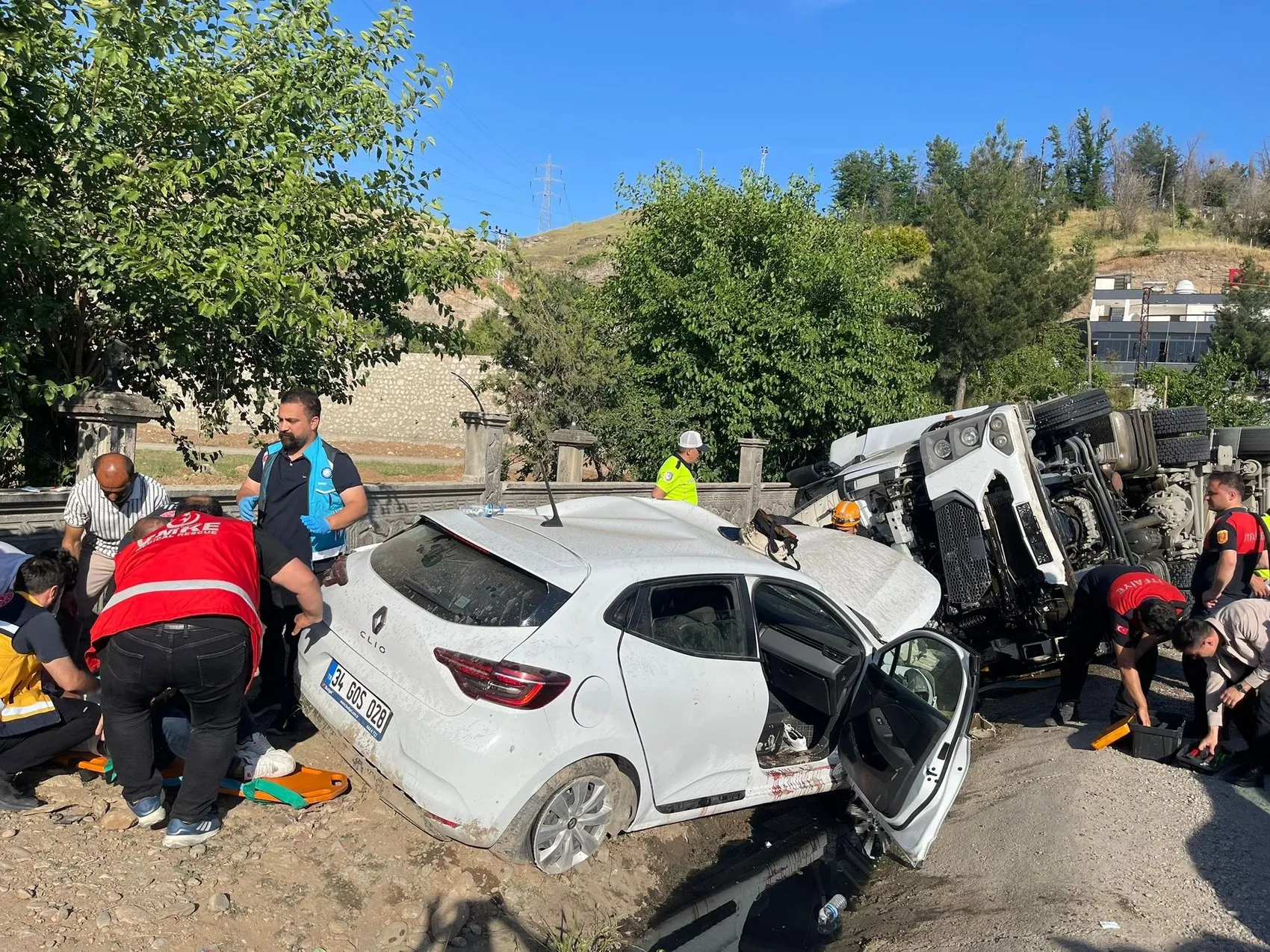 Siirt Kurtalan yolunda ağır kaza