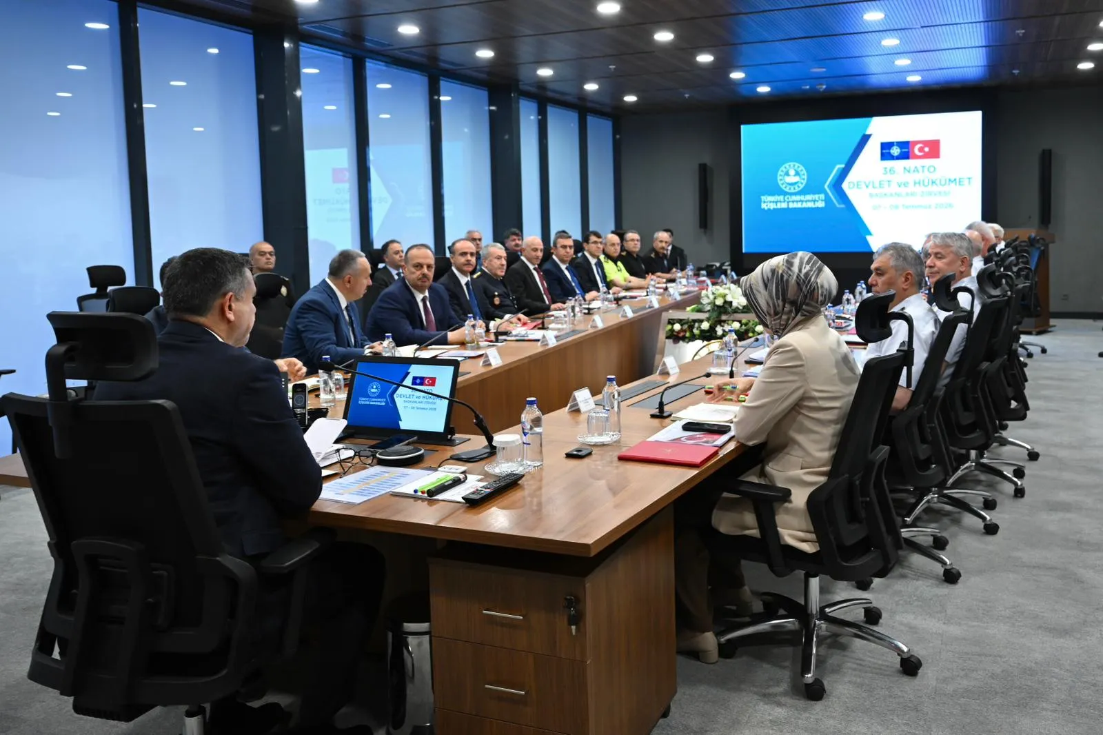 Ankara'da NATO zirvesi için güvenlik alarmı verildi