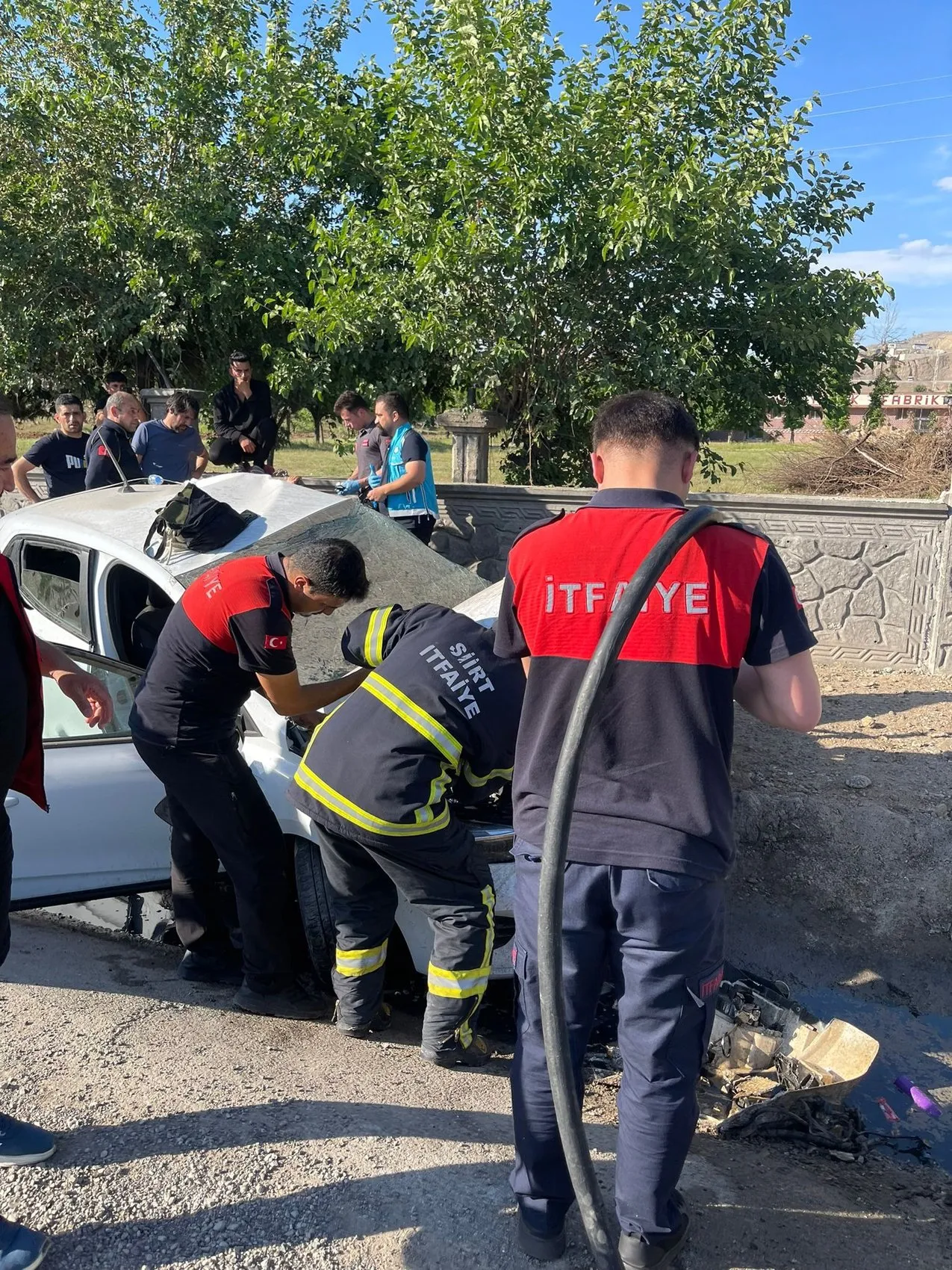 Siirt Kurtalan yolunda ağır kaza