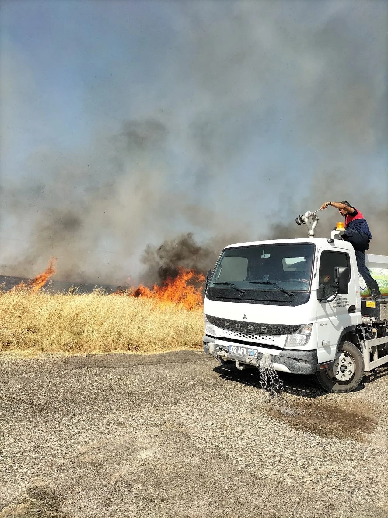 Adıyaman’da 6 köyü kül eden yangın 1500 hektarı yuttu