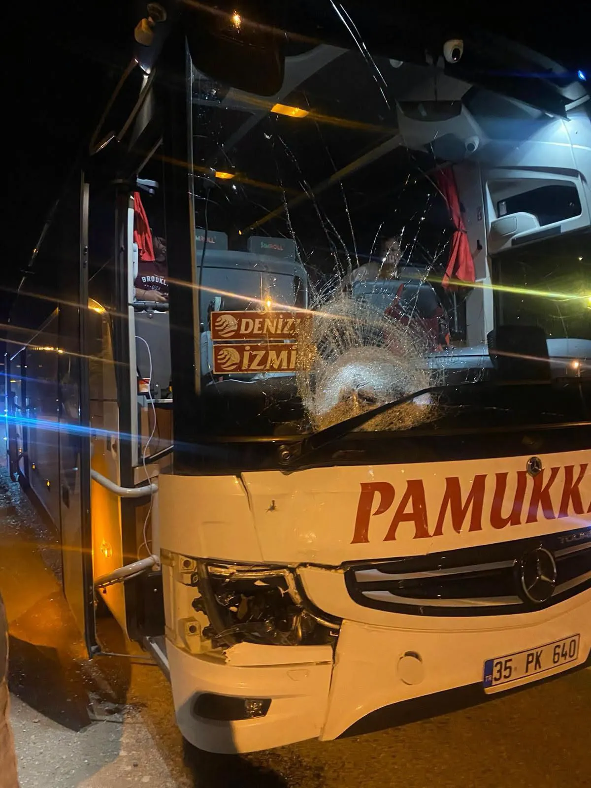 Korkuteli yolunda gece yarısı feci kaza