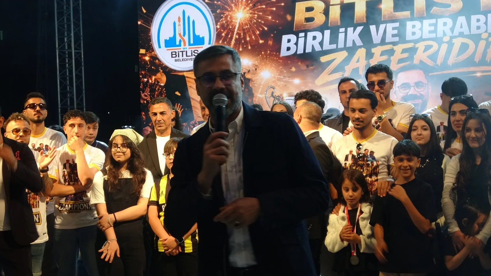 Bitlis'te 24 yıllık profesyonel lig hasreti kutlamayla bitti
