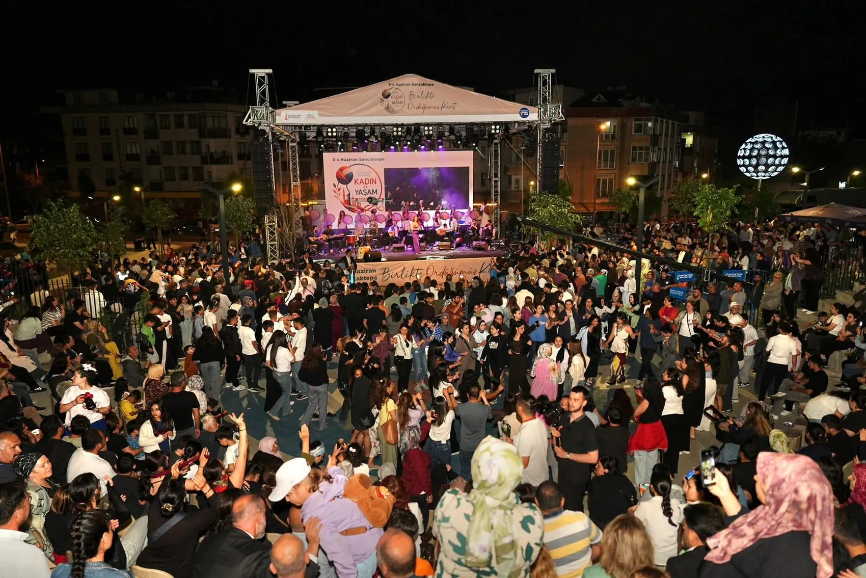 Sancaktepe’de dört günlük kadın festivali müzikle noktalandı