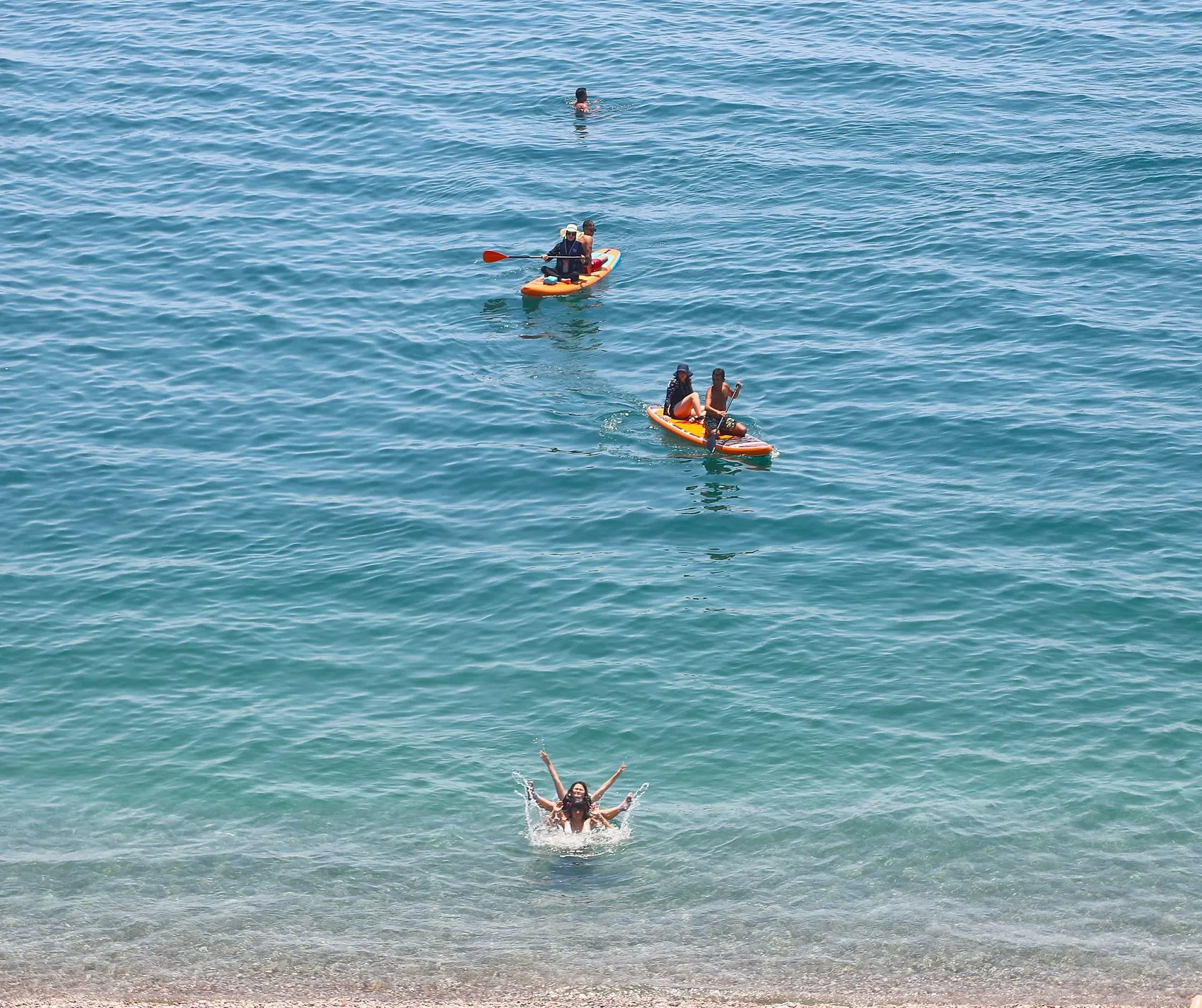 Antalya kavruluyor Hissedilen sıcaklık 47 dereceyi gördü