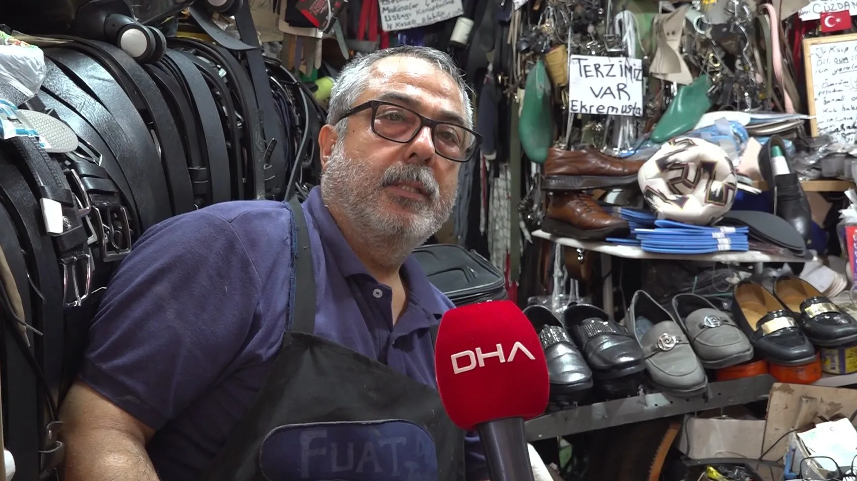 Osmaniyeli Aile 88 Yıldır Ayakkabı Tamir Ederek Geçiniyor
