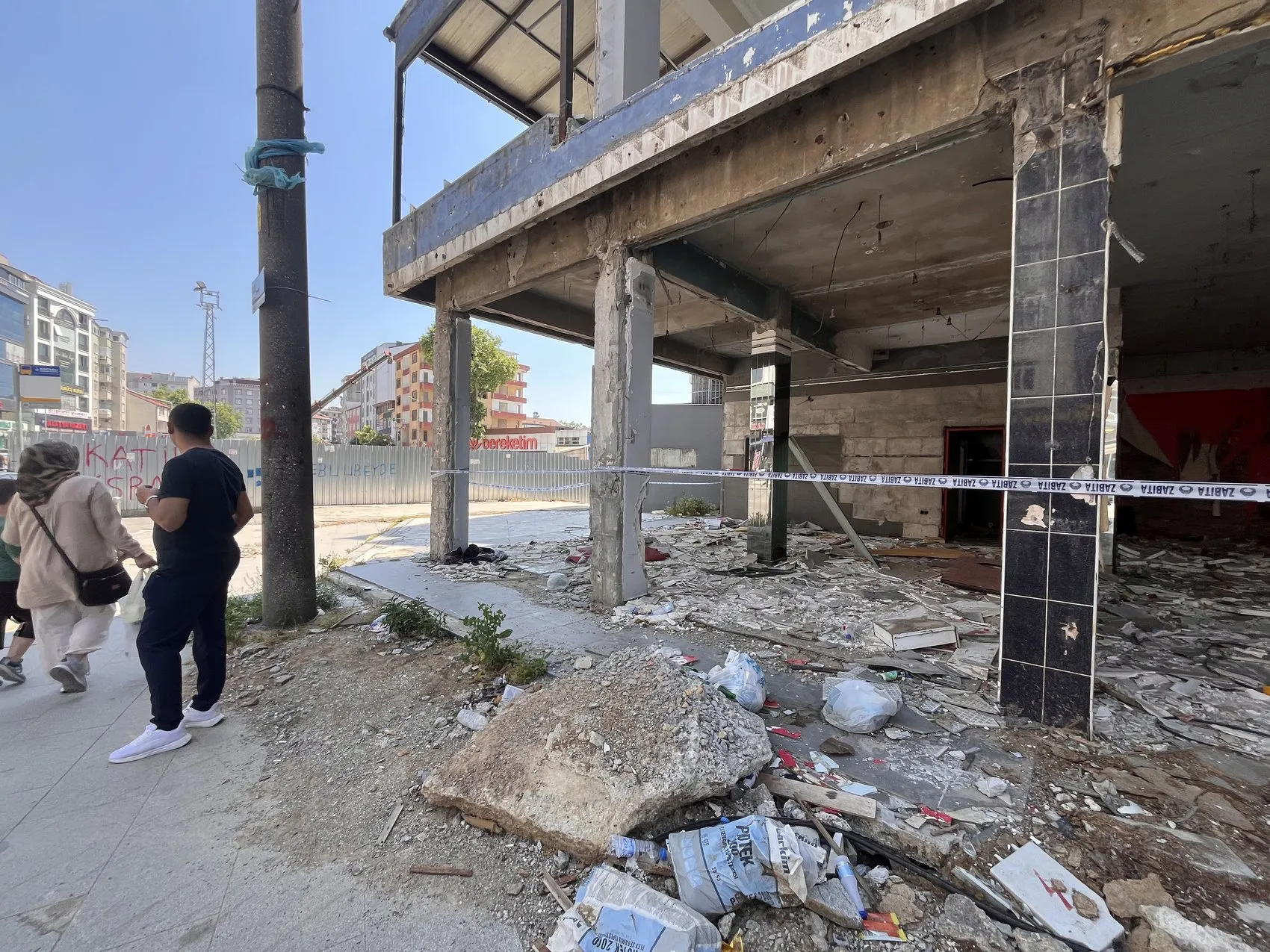 Gebze'de dört can alan o bölge yeniden yükseliyor