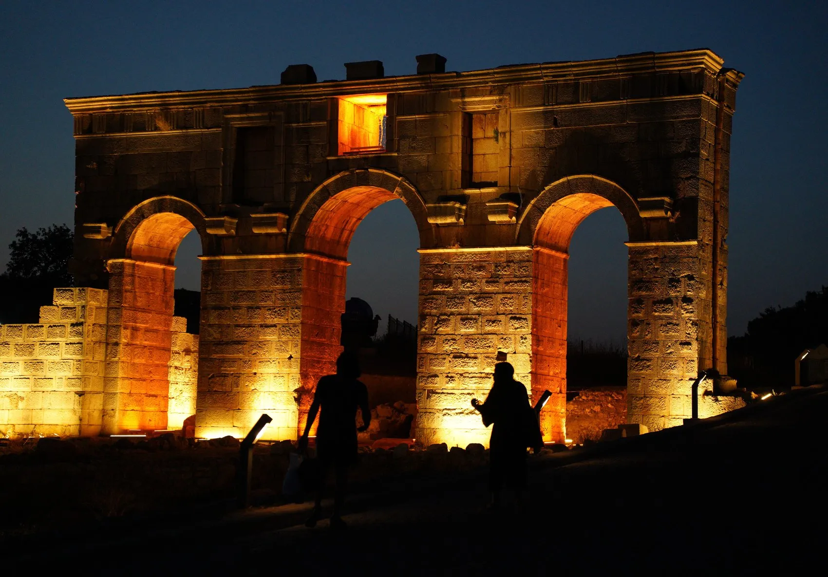 Patara Antik Kenti artık gece gezilebiliyor