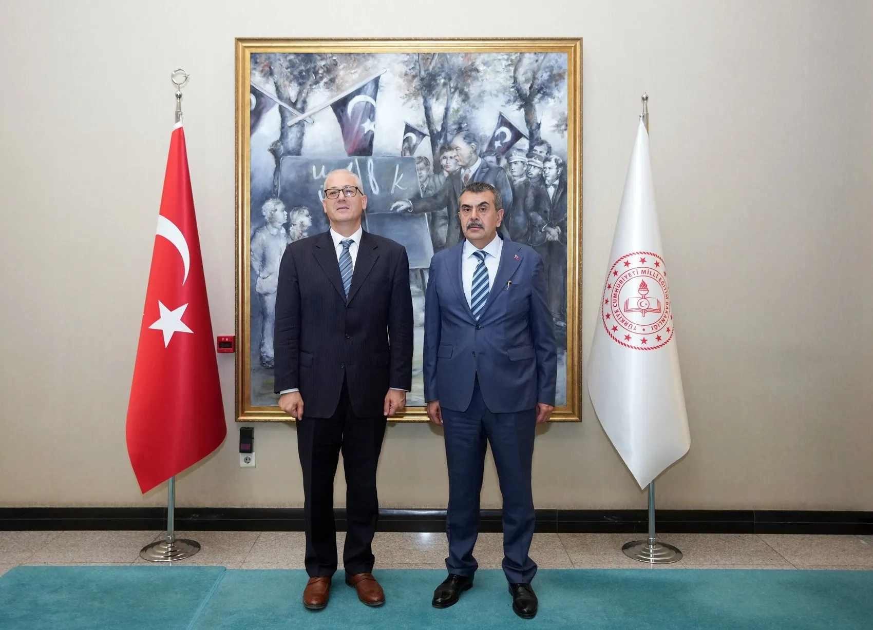 Bakan Tekin Rusya ve Mısır ile eğitim masasına oturdu
