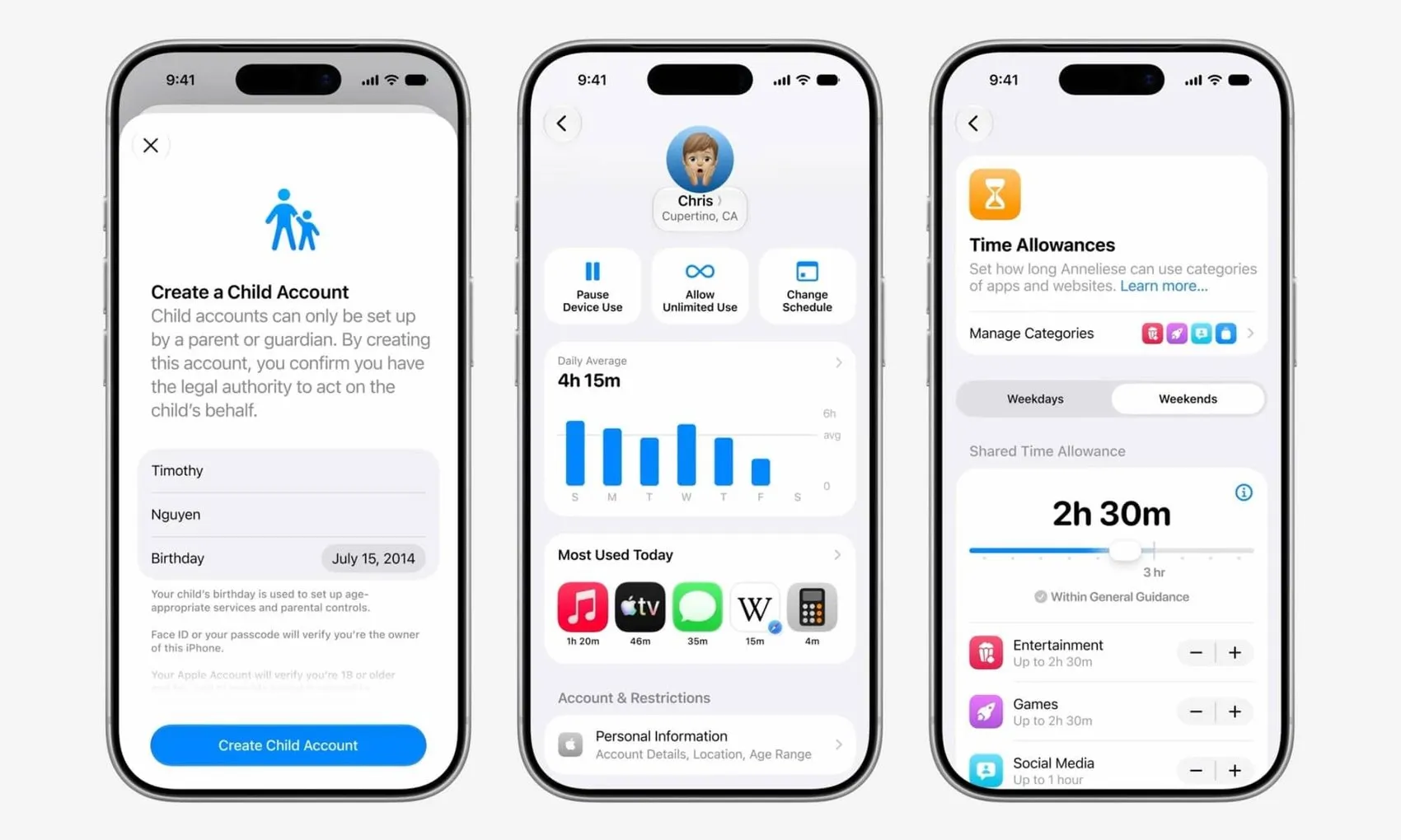 iOS 27 yeni Ebeveyn Kontrolleri özellikleri