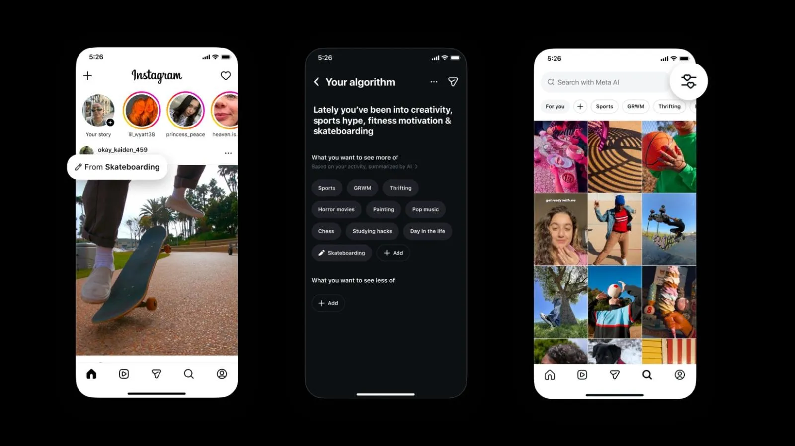 Instagram'da yeni dönem: Algoritma artık kişiselleştirilebilecek