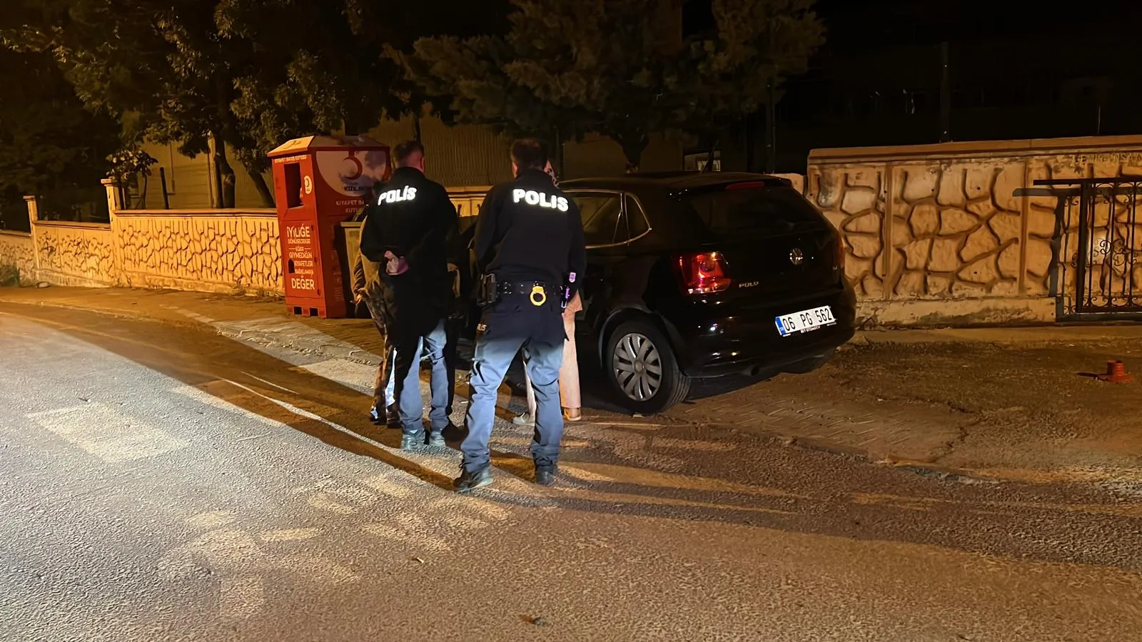Nevşehir'de kaza yaptıktan sonra direksiyon başında sızdı