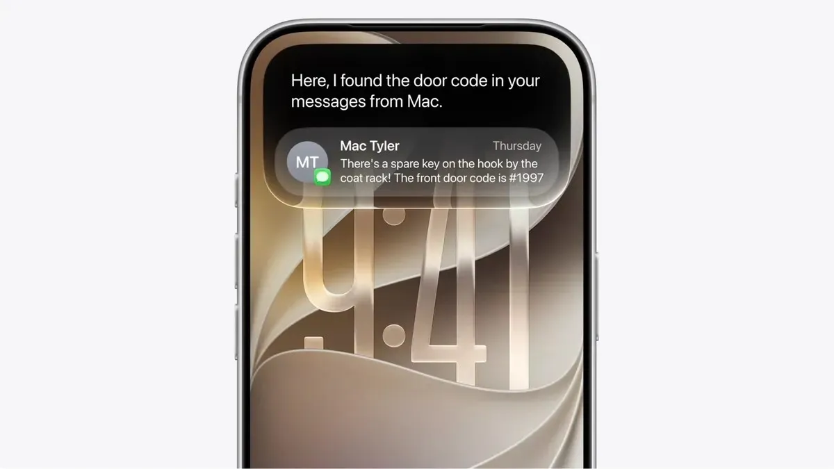 Siri AI görünümü