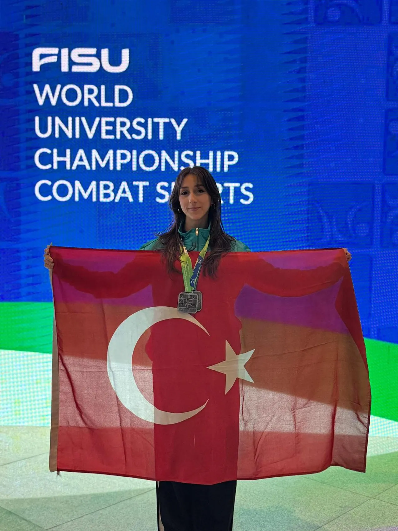 İzmirli sporcudan Brezilya’da çifte dünya ikinciliği