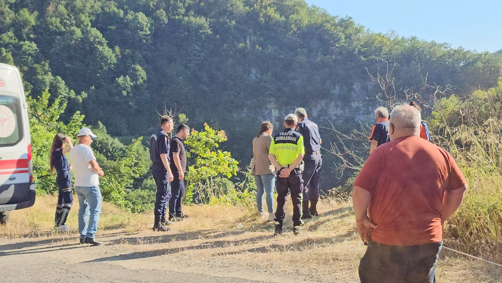 Zonguldak'ta şelale faciası