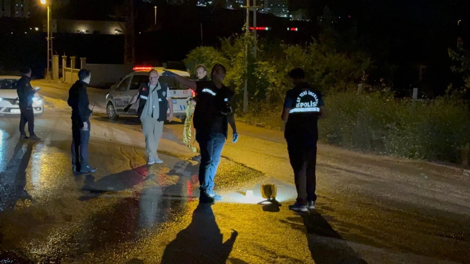 Kırıkkale Yahşihan'da gece yarısı bıçaklı hesaplaşma