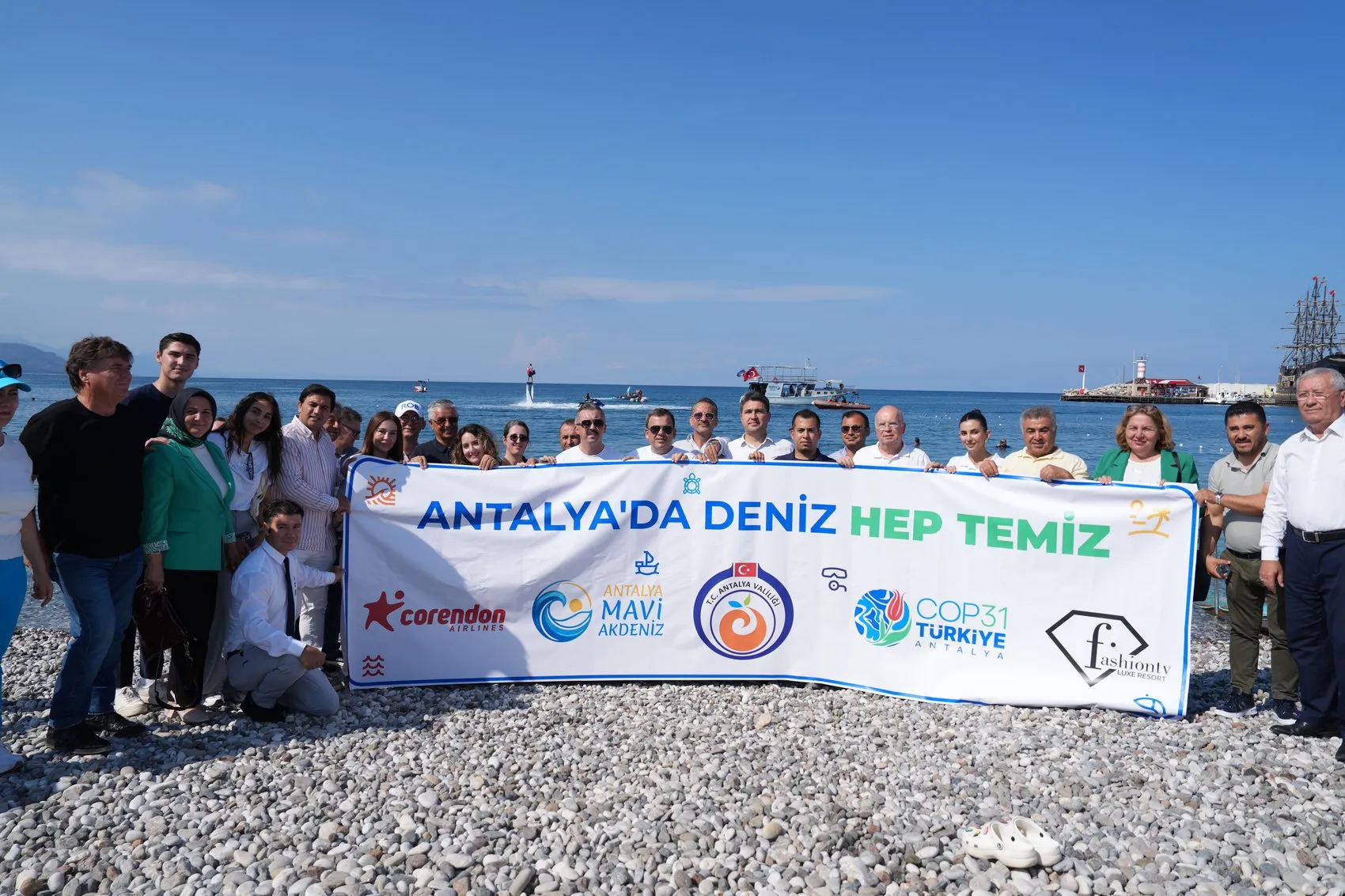 Kemer'in derinliklerinde çevre seferberliği