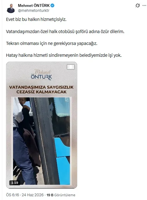 Engelli yolcuyu otobüse almayan şoförden skandal sözler