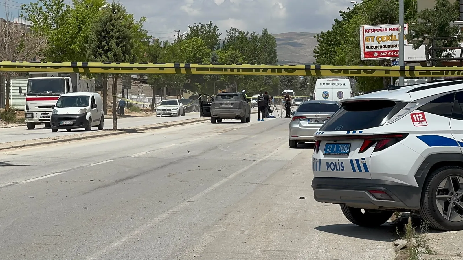 Konya’da yaya geçidinde acı son