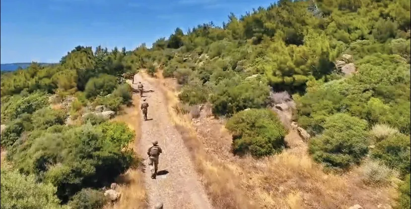 Çanakkale ormanlarında jandarma nöbeti başladı