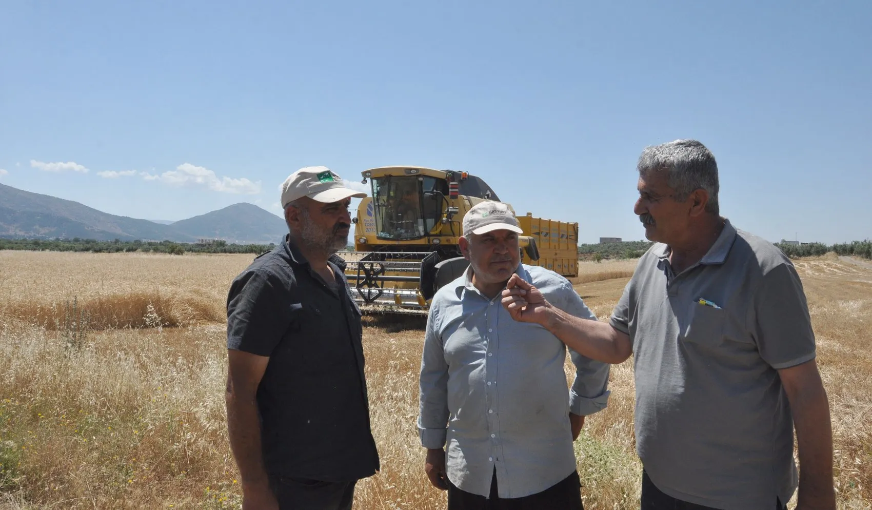 Gaziantep tarlalarında bereketli hasat dönemi başladı
